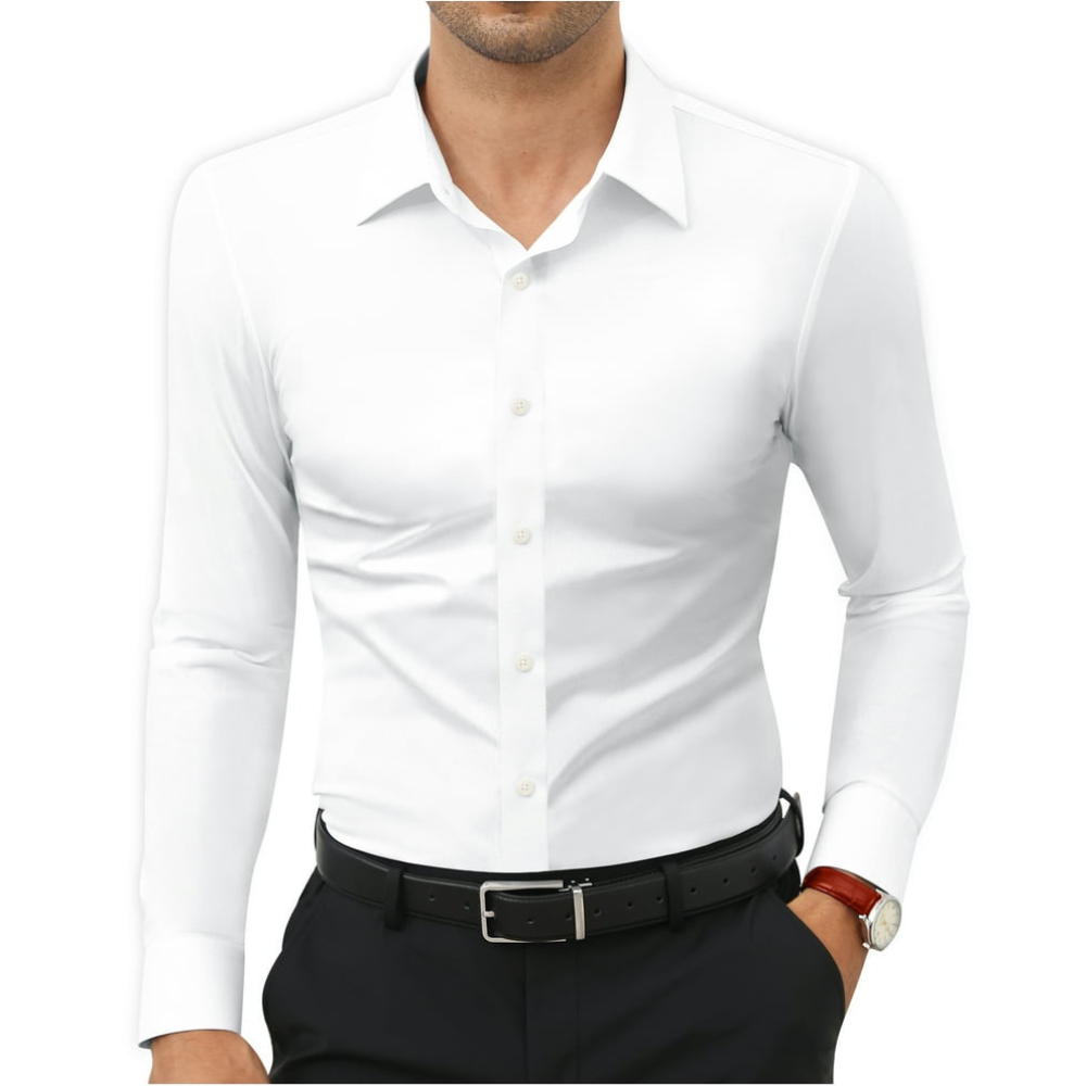 Long Sleeve Stretch Dress Shirts
