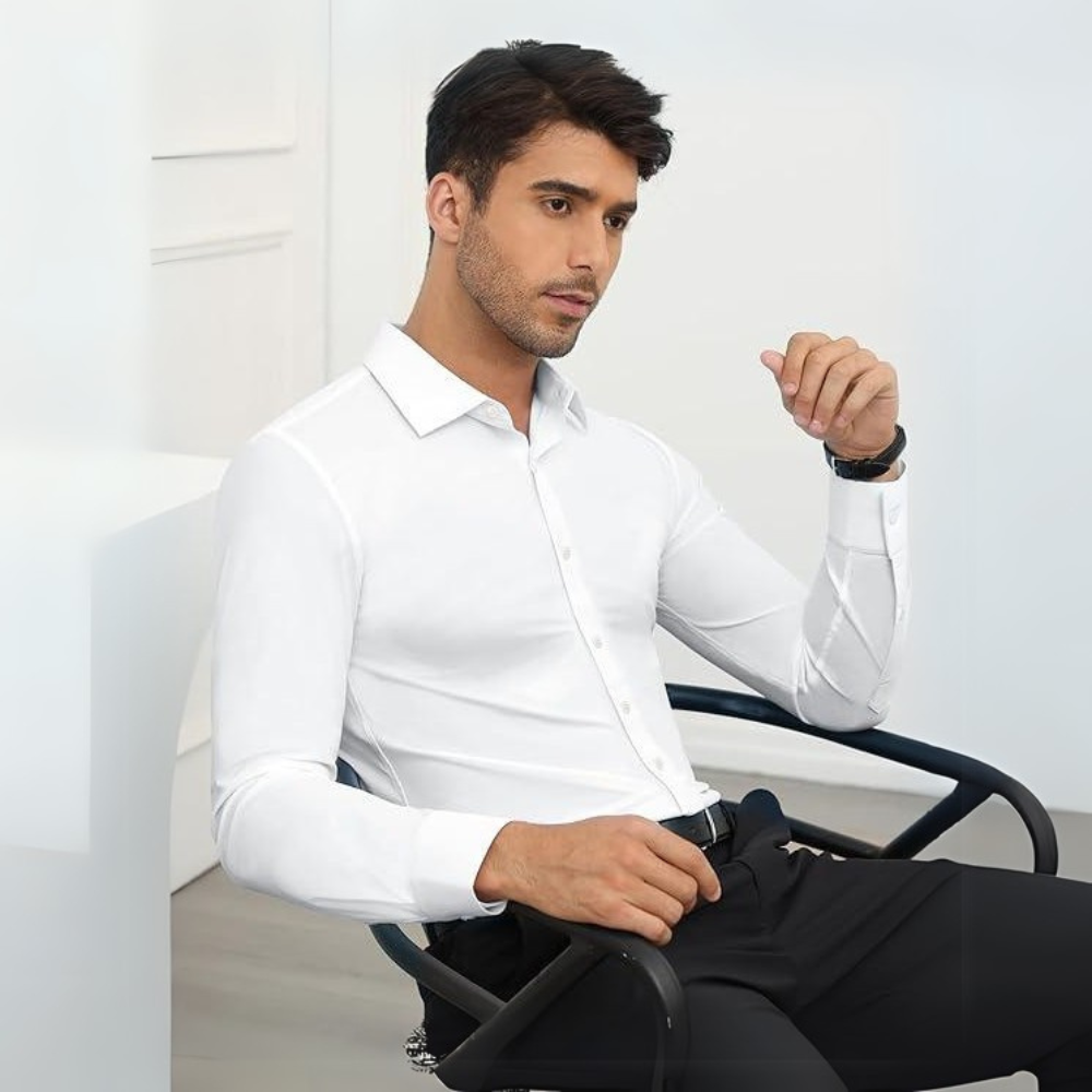 Long Sleeve Stretch Dress Shirts
